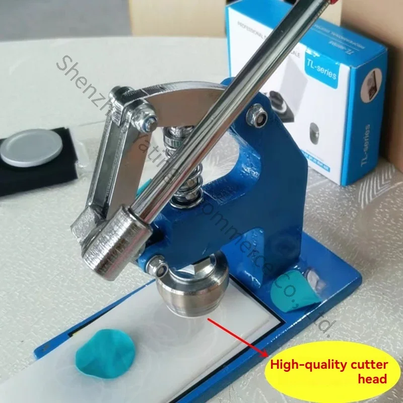 Hand-pressed 10-Square Centimeters Sampling Knife Small Gram Disc Gram Weight Instrument Fabric Disc Sampler