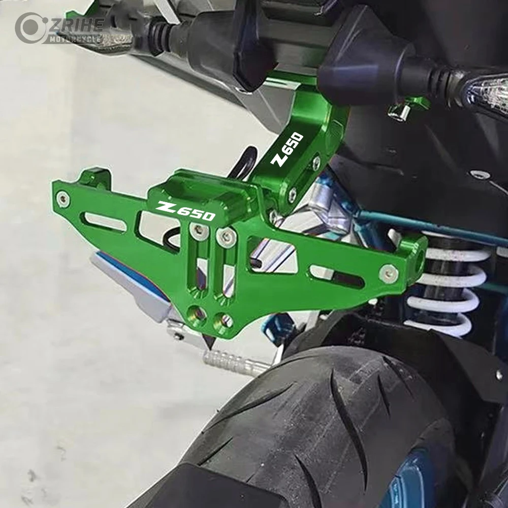 

For KAWASAKI Z 650 Z650 Z650 Ninja 650 NINJA 650 2017-2023 License Plate Holder Number Plate Frame LED Light Bracket Turn Signal