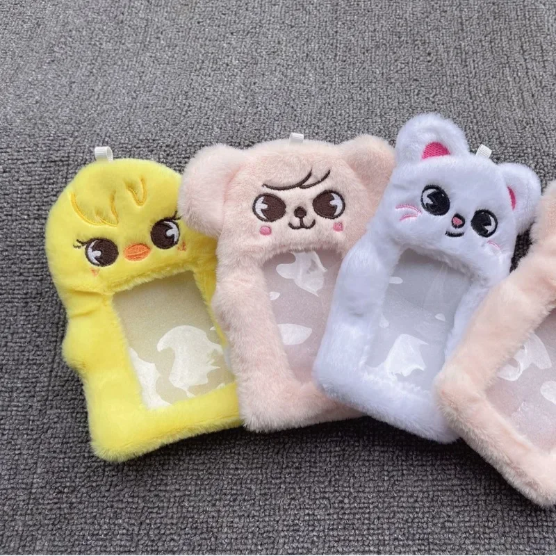 Kpop SKZOO Bang Chan Lee Know Changbin Idol الأجهزة الطرفية دعم عصا عاكس الضوء الكورية ستار معرف حامل بطاقة الصور #2