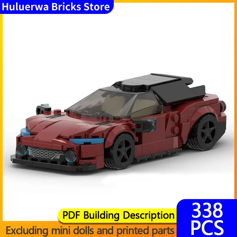 

Speed Hypercar Model MOC Building Bricks Vanquish Zagato Hypercar Modular Technology Gifts Holiday Assemble Children Toys Suit