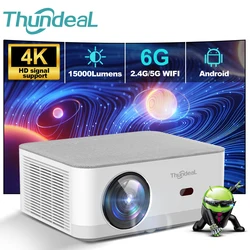 Przenośny projektor kina domowego ThundeaL TD92 Pro Full HD do wideo 2K 4K 1080P Android WIFI Telefon Projektor wiązki TD92Pro Kino