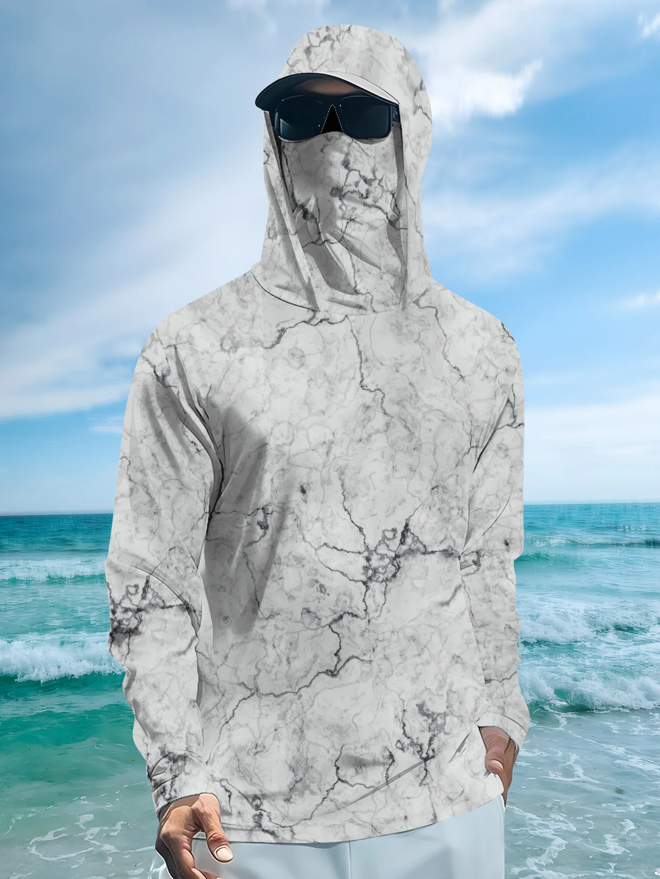 Herren Angelhemd mit Kapuze, L – Summer Uv Clothing Bewertung und Preis