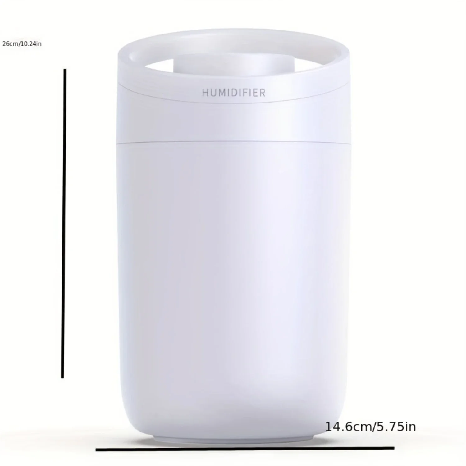 Double Spray Large Capacity 101.44oz Humidifier Office Bedroom  Mute Water Replenishment Humidification Spray