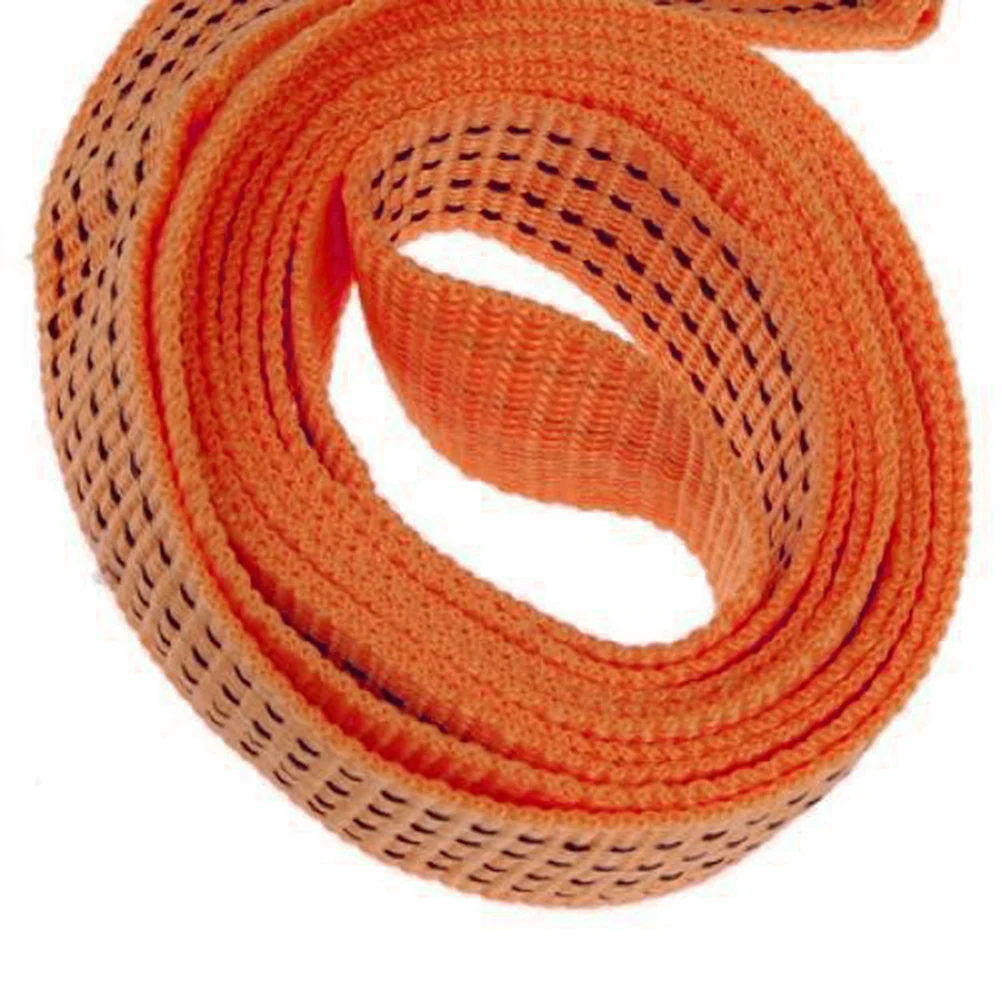 

3M 3Tons Car Heavy Duty Tow Strap Yellow Nylon Wrought Iron Traction Rope For Vehicle Recovery Roadside Emergency Tow