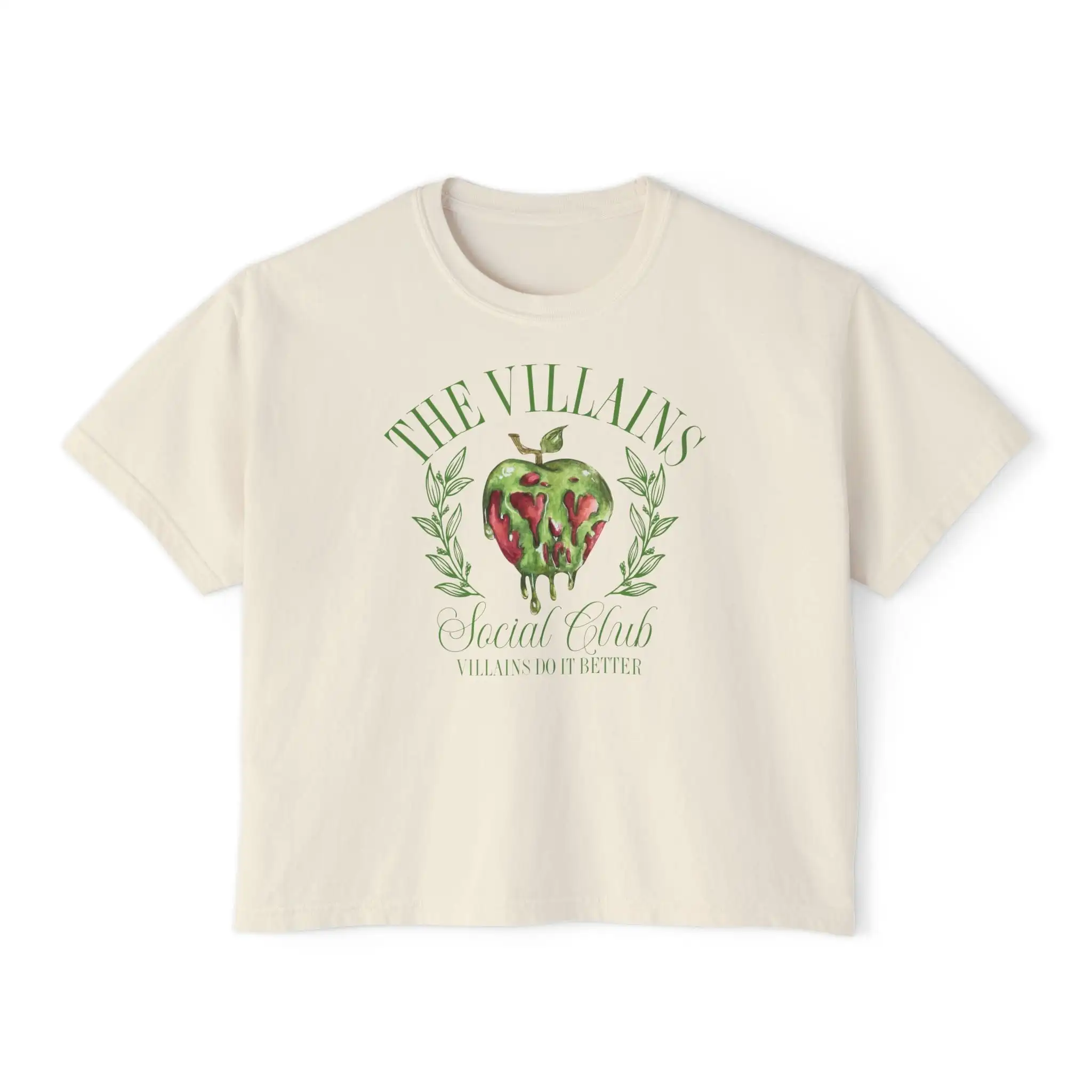 

Женская футболка Boxy The Villains Social Club Comfort Colors