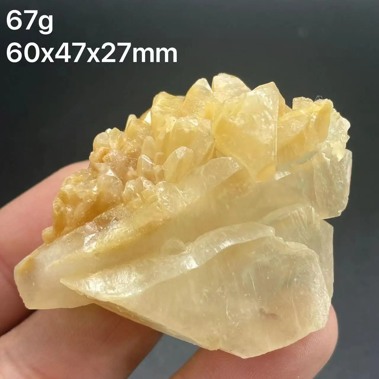 

New! 100% natural calcite, cluster, crystal cluster, mineral specimen healing crystal, from Hubei