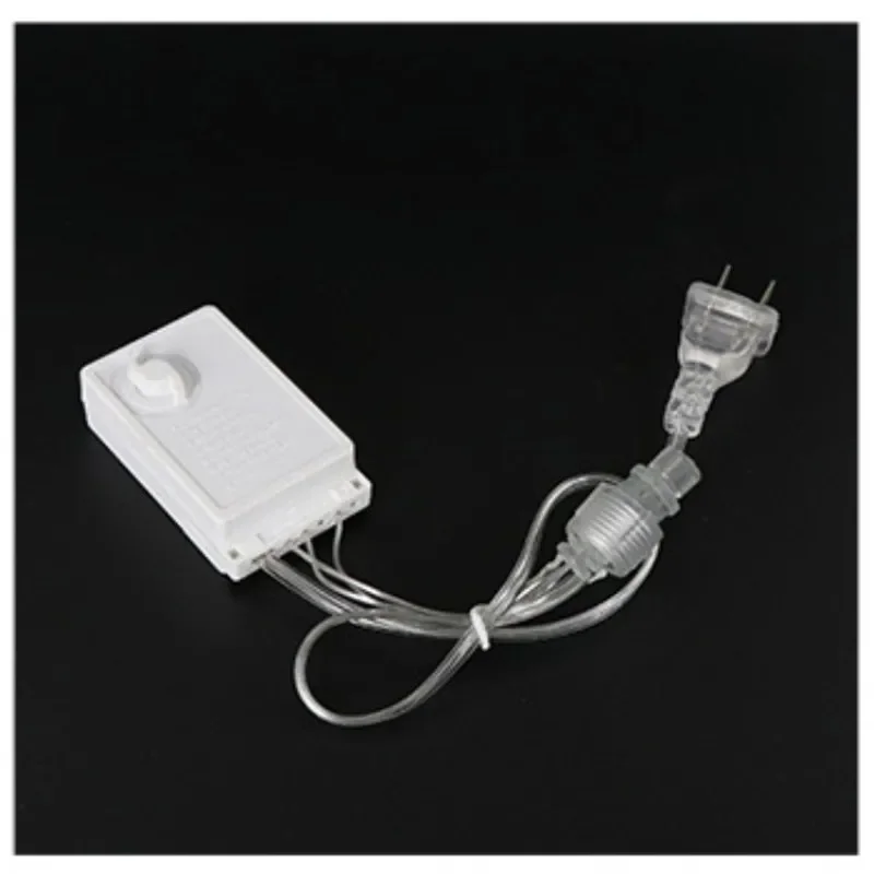 EU Plug Icicle Curtain Lights with Steady on Controller Waterproof Extended Line 3M/5M for Christmas Decorations