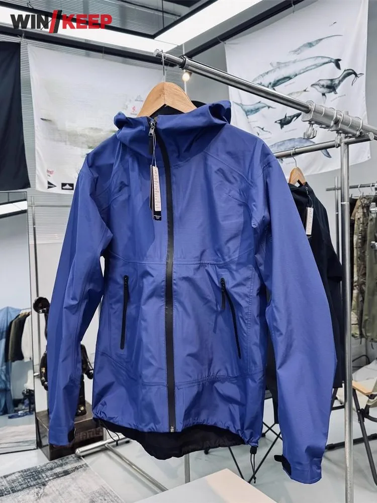 الرجال سيدة الموضة عادية تنفس في الهواء الطلق المشي لمسافات طويلة سترة أبلى مقنعين سترة واقية يندبروف التخييم سستة معطف الرياضة التدريب