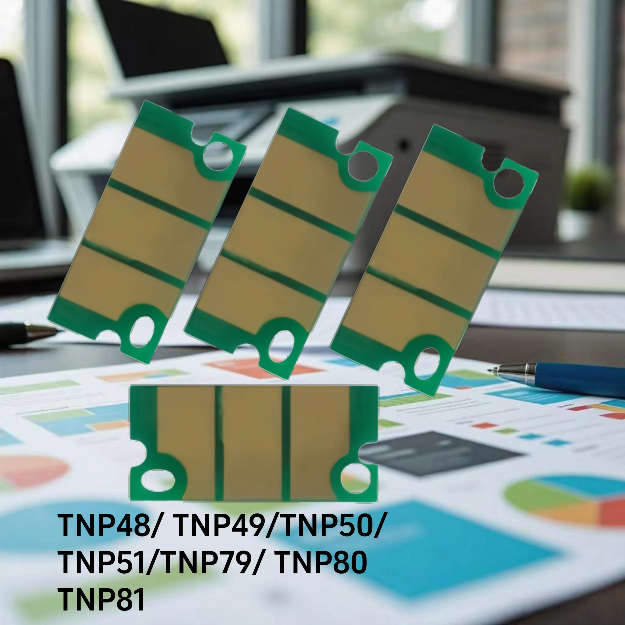 dmyon 20 шт. TNP48 чипы картриджа для konica minolta Bizhub C3350 3350 C3380 C3850FS 3850 чип тонера принтера TNP-48
