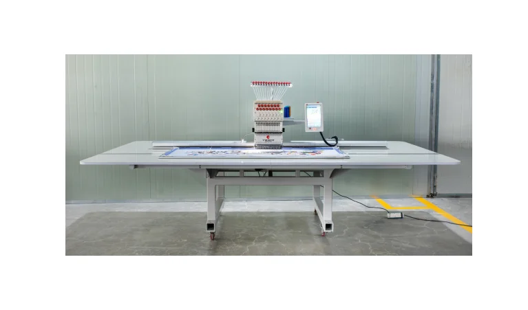 Embroidery and Sewing Machine Big Working Area 1 Head Embroidery Machine for Flat Machine
