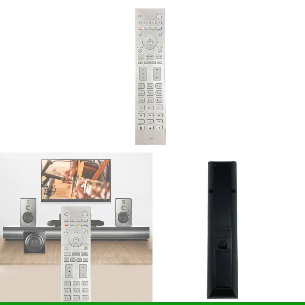 U55C Easy Use Television Remote Control Wide Compatibility Plastic Construction for TX-65EXF787 TX-65EXN788 Households