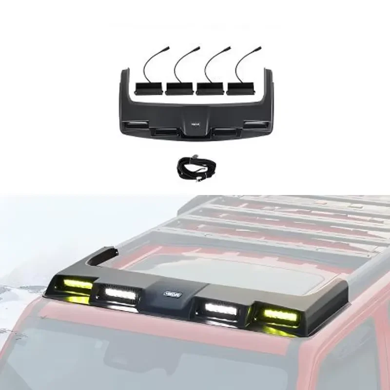 For Tank 300 Car Spotlight LED Roof Light High-brightness Roof Light Strong Light Searchlight Modification for tank 300 Body