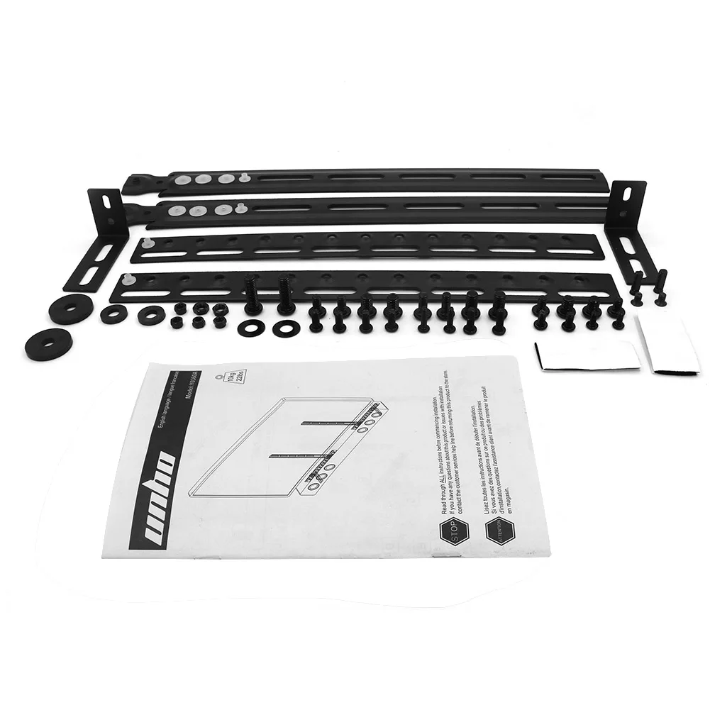 Universal Soundbar TV Mount Sound Bar Mounting Bracket Weight Capacity 22lbs