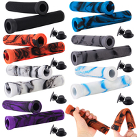 Rubber Bicycle Handlebar Grips Soft Bike Handle Bar Covers Wear-Resistant Lengthening Bike Cuffs Cycling Accessories
