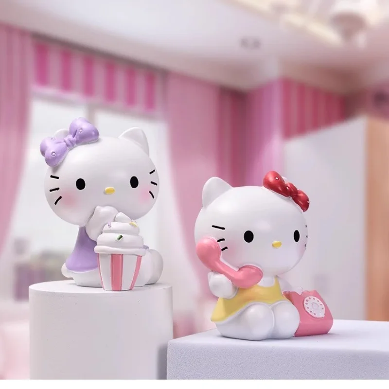 

Hot Selling Creative Random Desserts Cute Cat Car Decorations Desktop Decorations Birthday Gifts Party Gifts