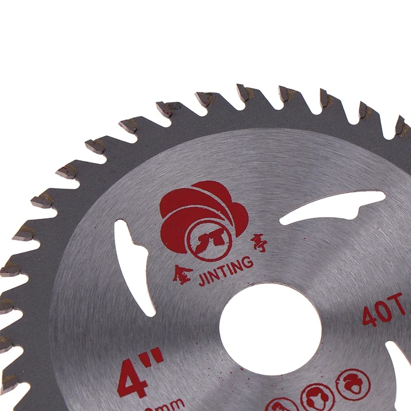 4'' 40T Circular Saw Blade Wood Cutting Disc Woodworking Cutter For Wood Plastic Metal Rotating Tool Power Tool Acces