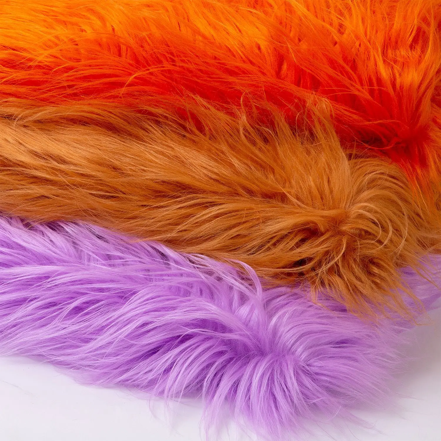 20*33cm 9cm Pile Faux Fur Fabric For Patchwork Sewing Material Doll Toy Beard Hair Diy Handmade Home Decoration Cosplay Fabric