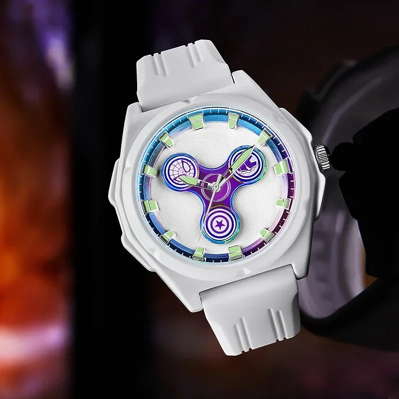 Disney Joint Animation Mechanical Wind Student Waterproof Luminous Watch