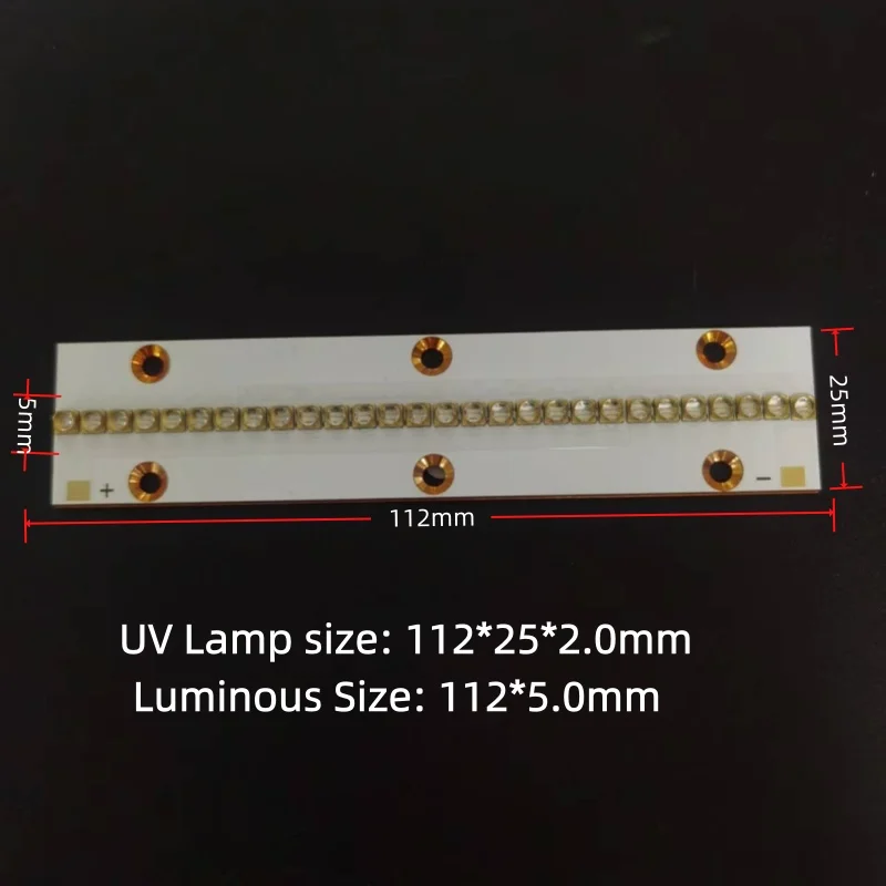 

80W UV LED Module 365nm 385nm Curing Lamp Chip 395nm for curing of various UV printing industries paints UV inks UV glues