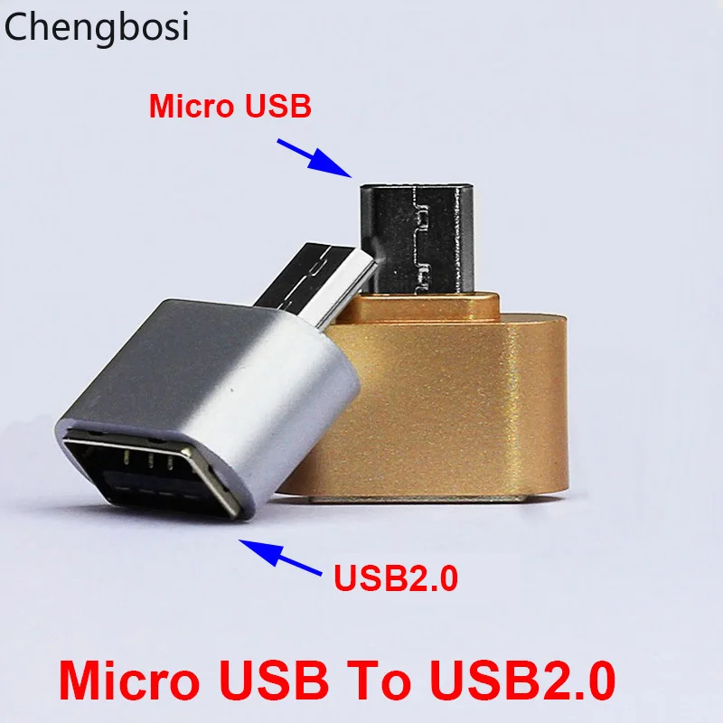 Teléfono Android adecuado para adaptador OTG Micro USB a USB2.0 Mini Cable OTG cabezal de conversión multifuncional para tableta PC