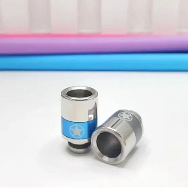 1 قطعة 510 فوهة بالتنقيط ضبط تدفق الهواء الفولاذ المقاوم للصدأ القش المشترك #6