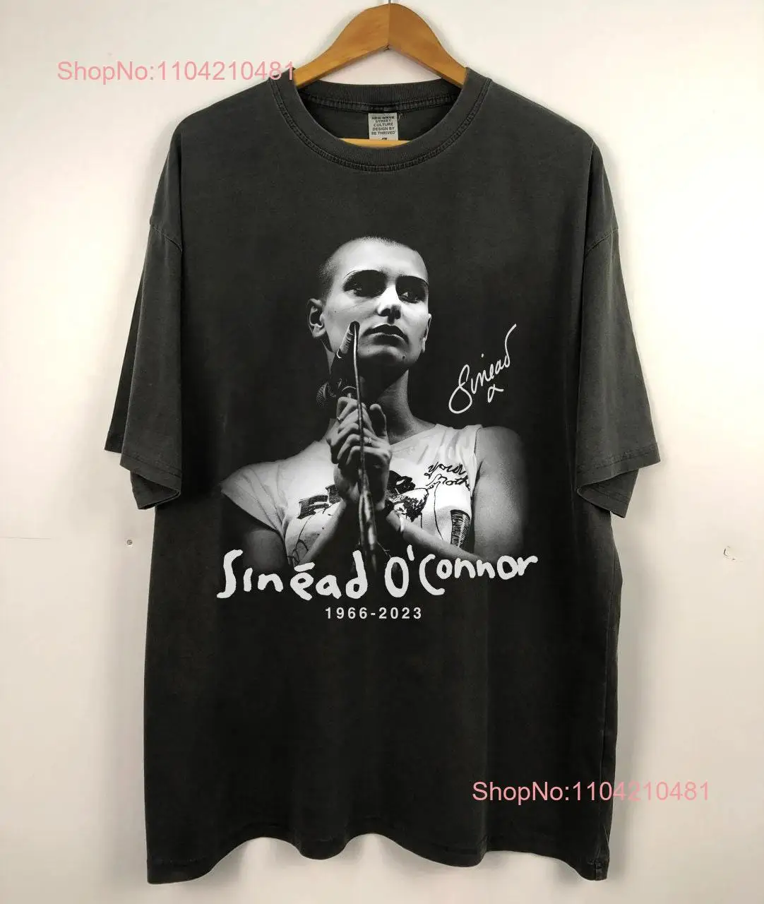 Sinead oconnor Rip 2023 Love แฟนเสื้อพัดลม Rapper T Hip Hop สําหรับผู้ชายผู้หญิง unisex แขนยาวหรือสั้น