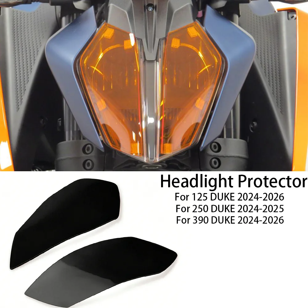 

For 390DUKE Headlight Protector For DUKE125 250 390 DUKE Lens Shield For 390DUKE 250DUKE 125DUKE Headlight Protective