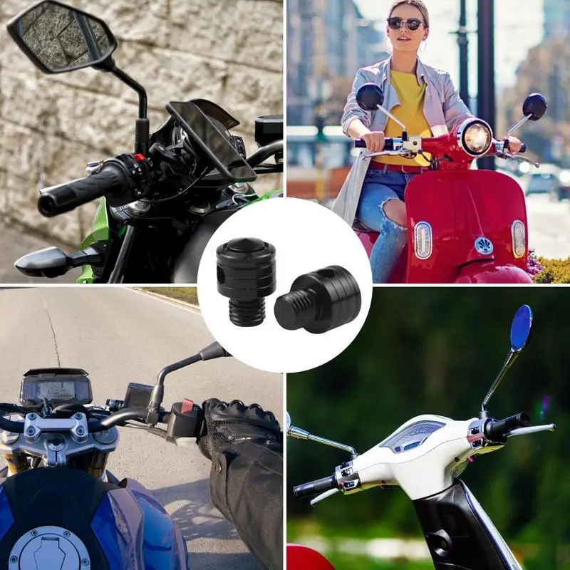 Mirror Hole Plugs For Motorcycle Rear View Mirror Hole Plugs Motorcycle Side Mirrors Accesorios Screw Decorative Bolt Universal
