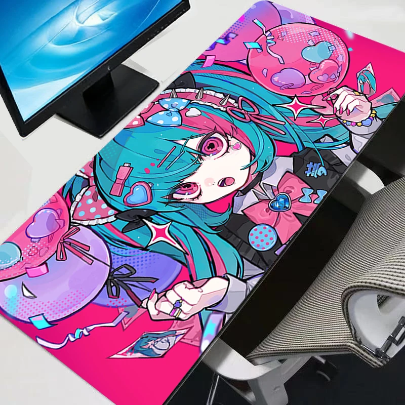 Mouse Pad Laptop Accessories Gamer Rug Gaming Keyboard Pad Cute Desk Mat Office PC Kawaii Carpet