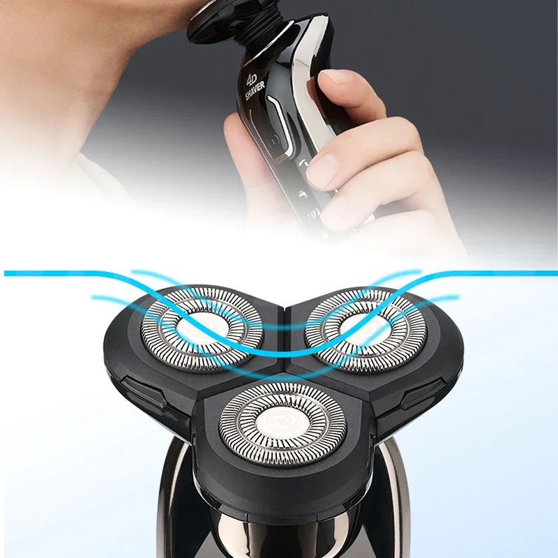 High Quality Electric Shaver Waterproof Fast Charging Men\'s Shaver Rechargeable Electric Razor Beard Trimmer Shaving Machine