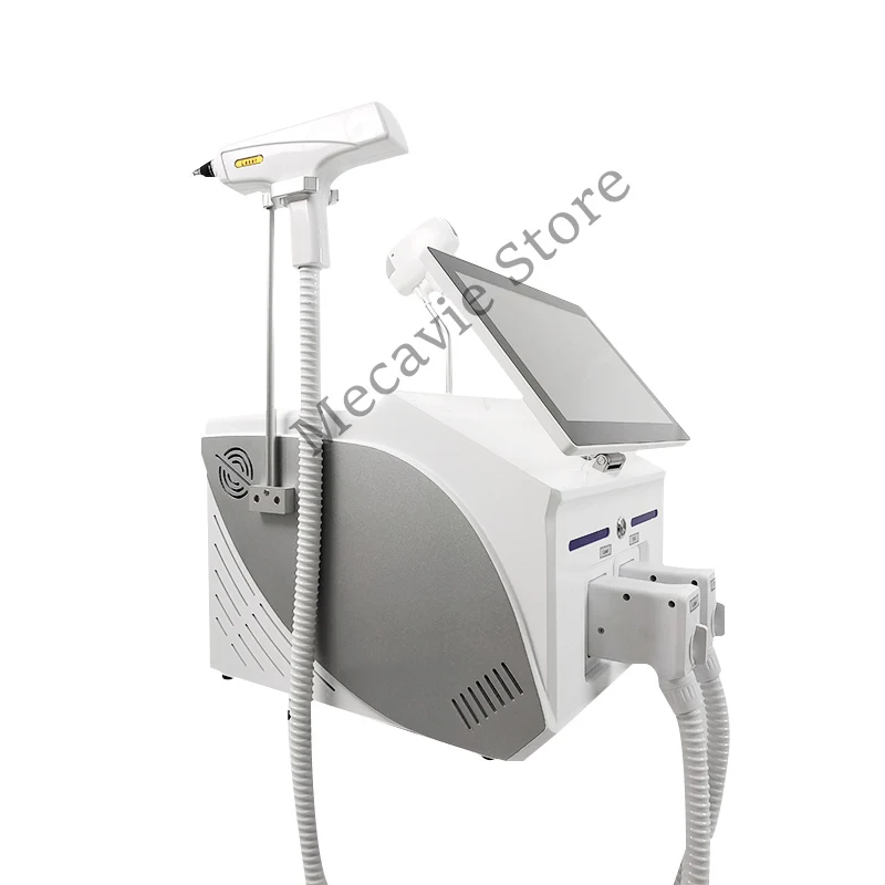 4000Wハイパワー4波最新ポータブルソプラノチタンレーザー脱毛器、顔と体のプロ用ユニバーサル