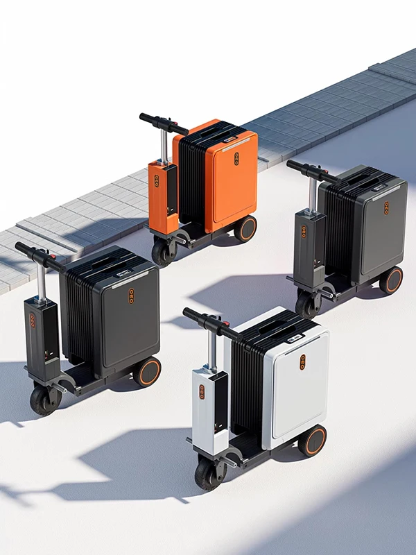 

Электрический чемодан со съемной батареей, способный к борту самолетов, выдвижной материал ПК, замок с паролем, электрический багажный отсек A