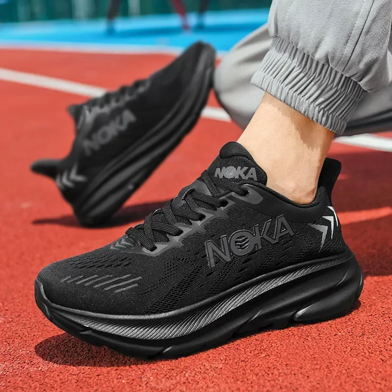 New Running Shoes Men Women Breathable Running Footwears Light Weight Walking Shoes Luxury Gym Sneakers Outdoor Sport Tennis