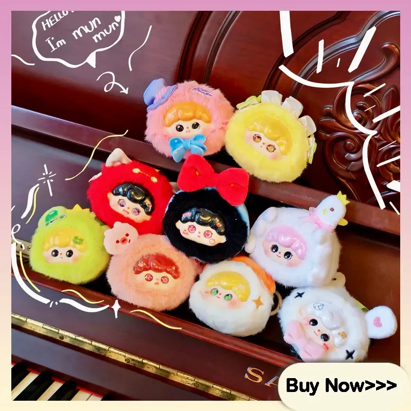 

Munmun Fairy Tale Bedtime Story Series, плюшевая виниловая кукла, слепая коробка, мультяшная милая маленькая игрушка, подвеска на рюкзак, загадочная подарочная коробка