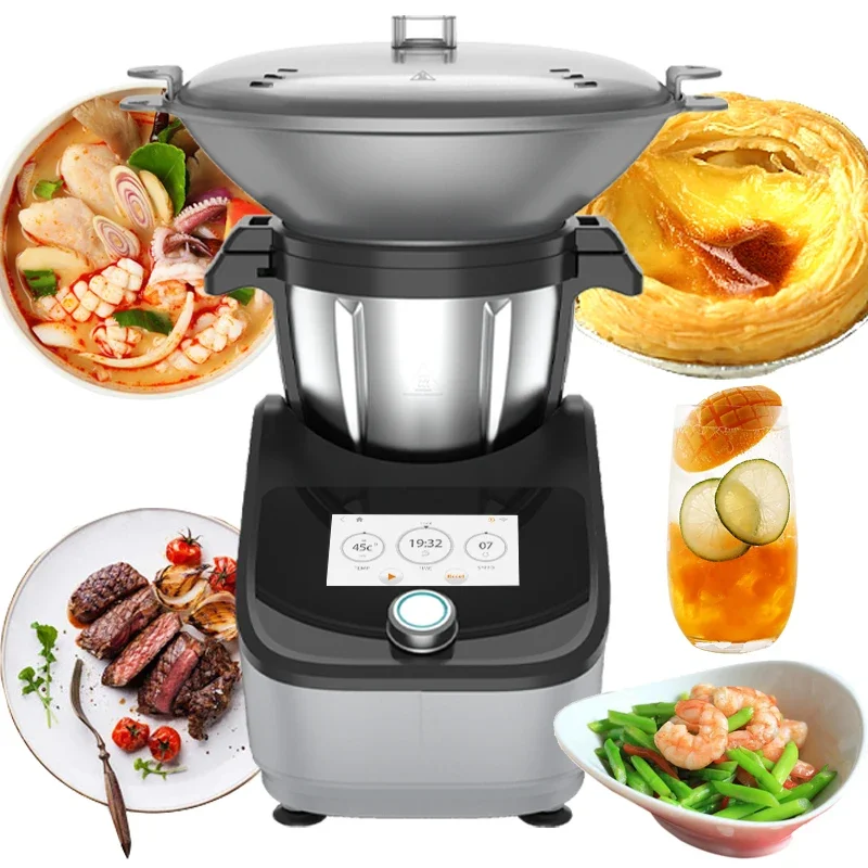 

Smart Multifonction WIFI Functions Food Processor Thermo Mixer Robot Cooker Soup Maker Robot de Cuisine