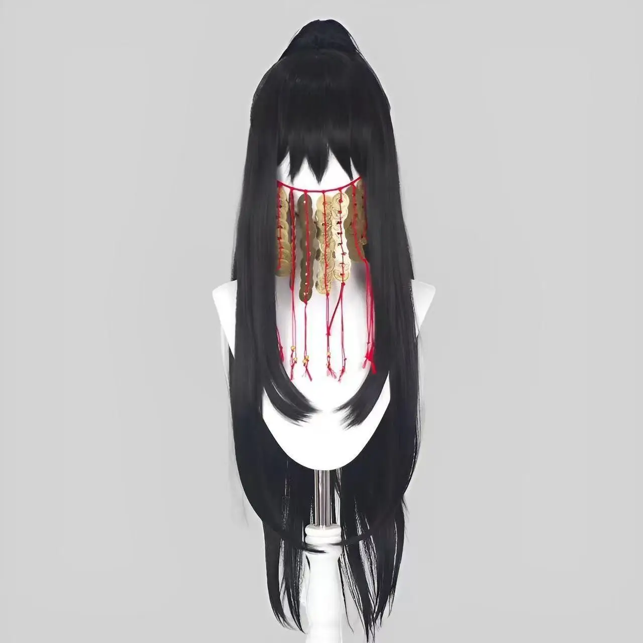 Daoweigui – perruque de Cosplay féerique Li Huowang, cuir chevelu réaliste, Style ancien, maille intérieure universelle Rose, Fiber haute température