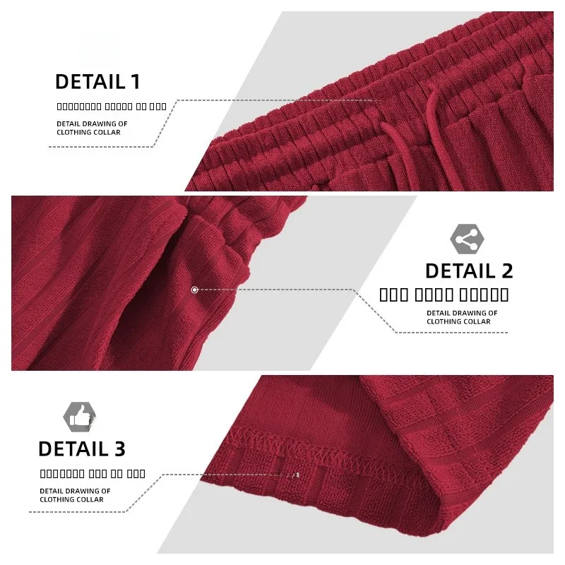 

Spor Stripe Men's orts with Multiple kets And Rope Bule Tight Fit Casual Loose Leggings mid Waist Khaki Color