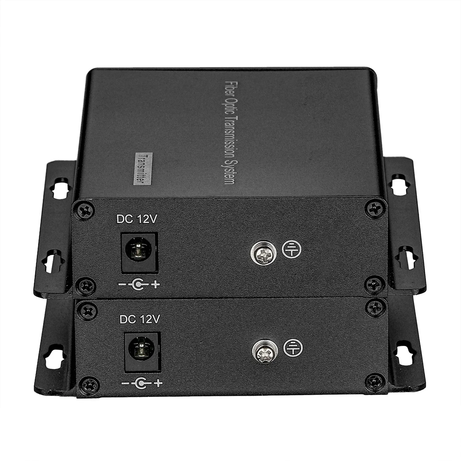New in stock DVI over Fiber optic Media Converters Transmitter Receiver single fiber SFP LC