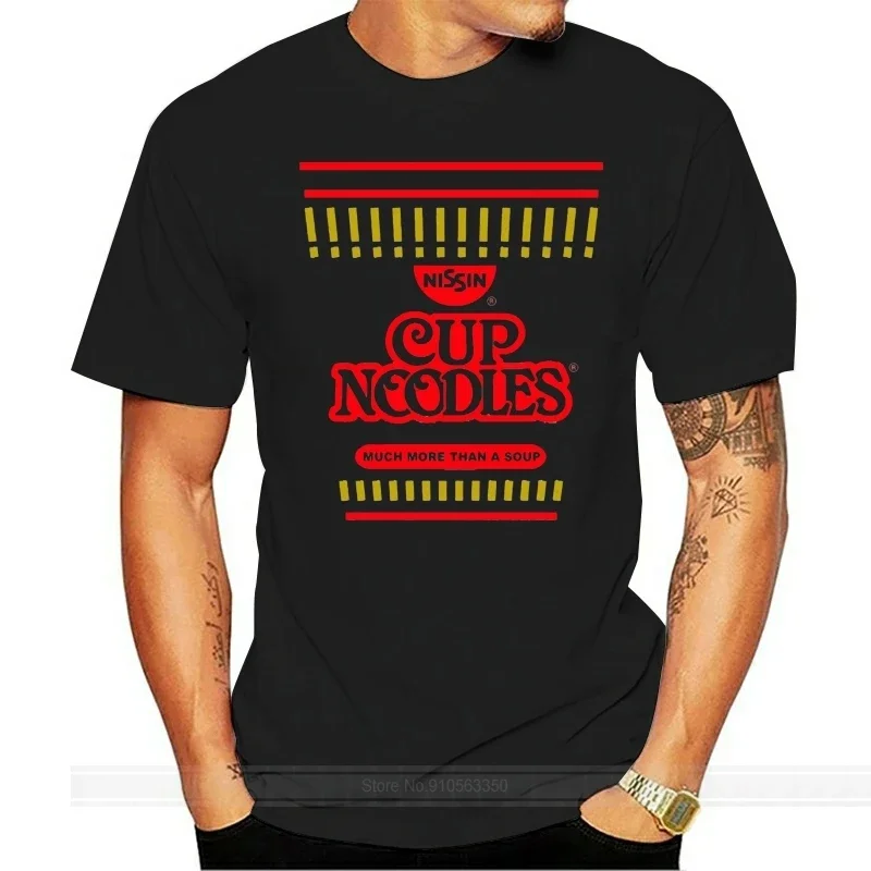 

Новая забавная футболка с рисунком Nissin Cup Noodles Cup — все размеры, молодежная мужская футболка для молодежи и взрослых, облегающая футболка S-xxl