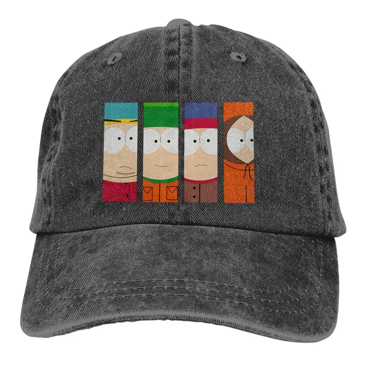 Summer Cap Sun Visor Characters Hip Hop Caps Southpark Game Cowboy Hat Peaked Hats