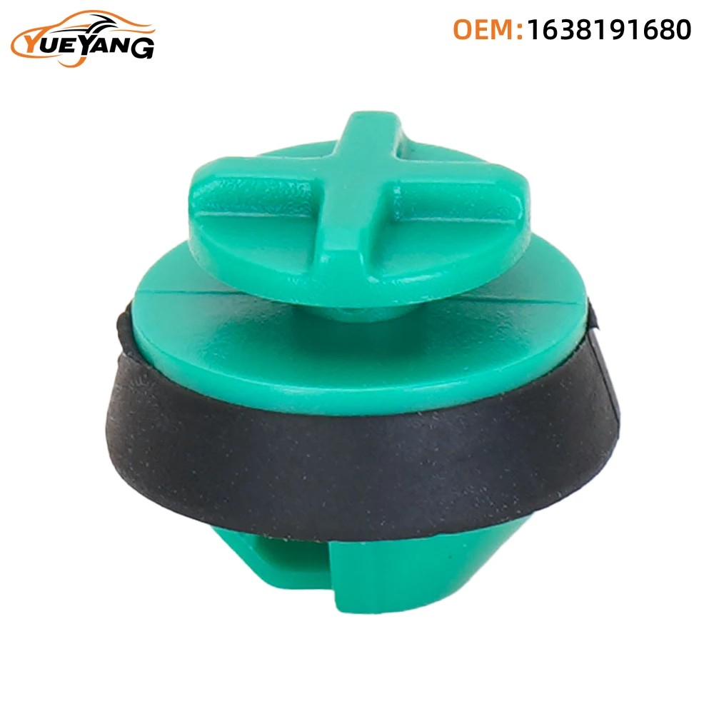 YUEYANG 1638191680 Clip de arco de rueda para Citroen C3 Ds7 accesorios de coche guardabarros delantero, hebilla de arco de rueda trasera