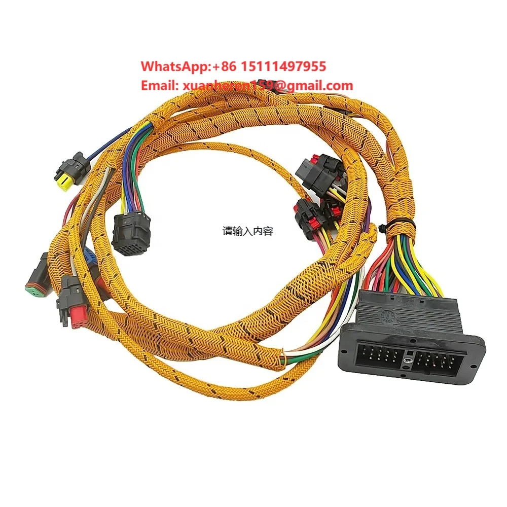 310-9688 519-3844 C4.2 Engine Cable Accessories, Excavator Wiring Harness for E311D E312D E313D