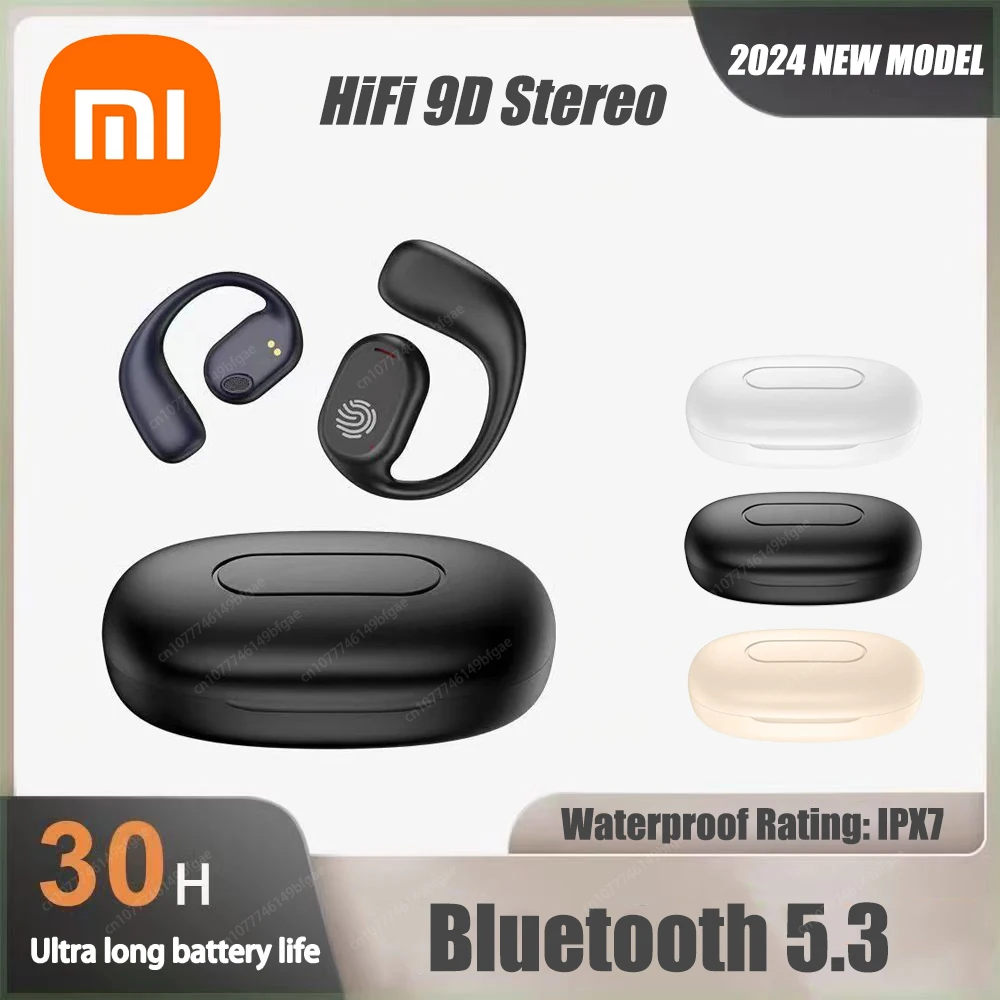 Xiaomi – écouteurs à Conduction osseuse, HiFi, stéréo 9D, Bluetooth 5.3, sans fil, pour sport, étanche, commande tactile, réduction du bruit
