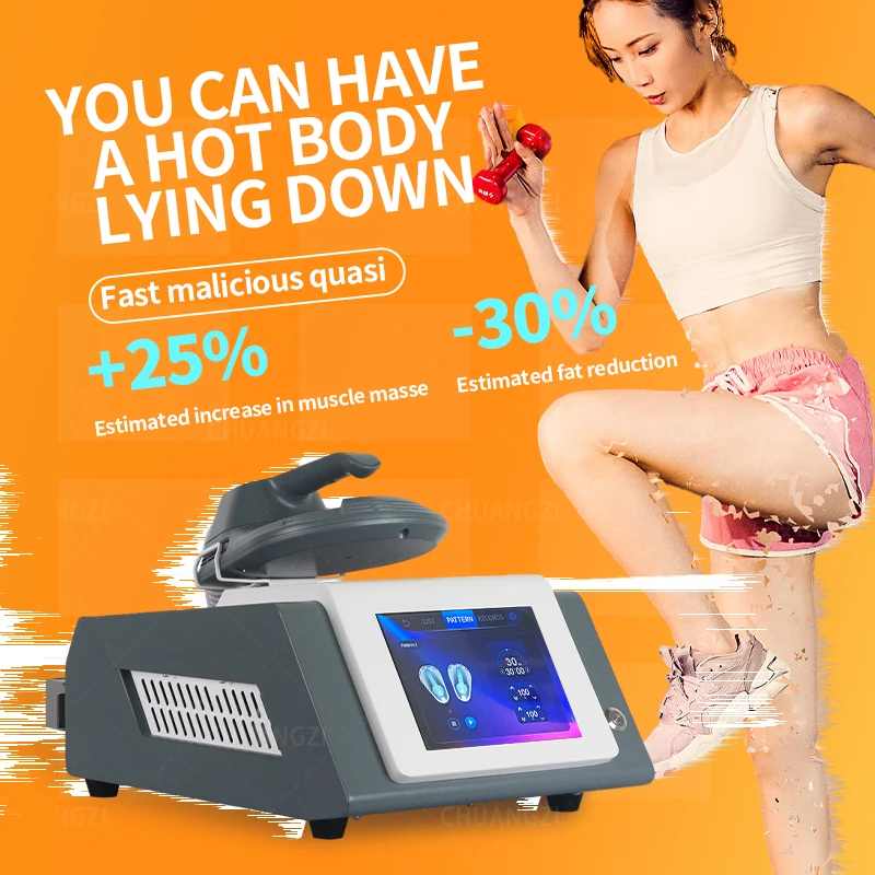 

Latest convenient weight loss machine RF multifunctional handle EMS body carving machine