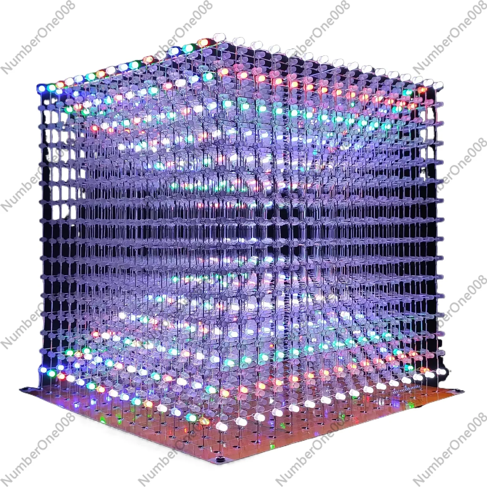 

Набор 3D-кубиков Light Cube Kit 16x16x16: Электронные компоненты для самостоятельной сборки, поддержка пользовательской анимации