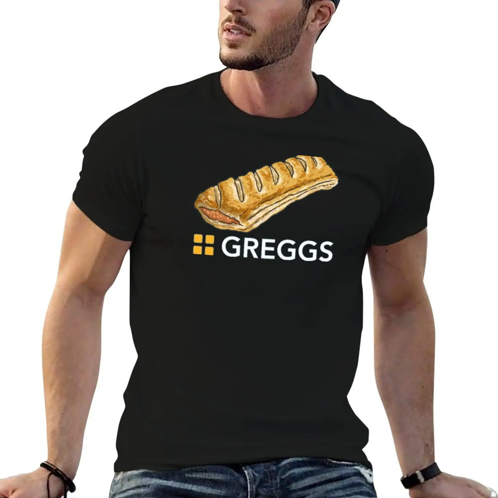Greggs T-Shirt Urban Style Print T-Shirt