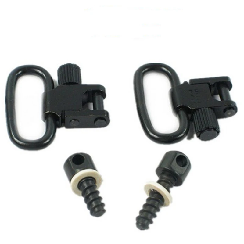 1inch QD Quick Detachable Sling Swivel Mount with Tri-Lock Adjustable Holder Hunting 1pcs