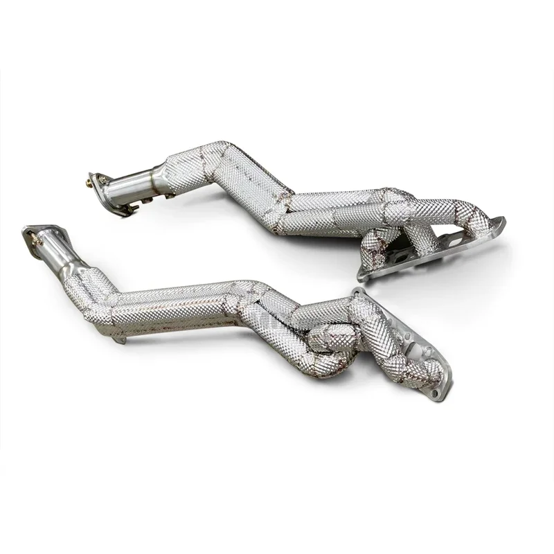 Exhaust Manifold Header For Nissan 370Z 3.7L 2009-2016 Engine Stainless Steel Exhaust Muffler Pipe