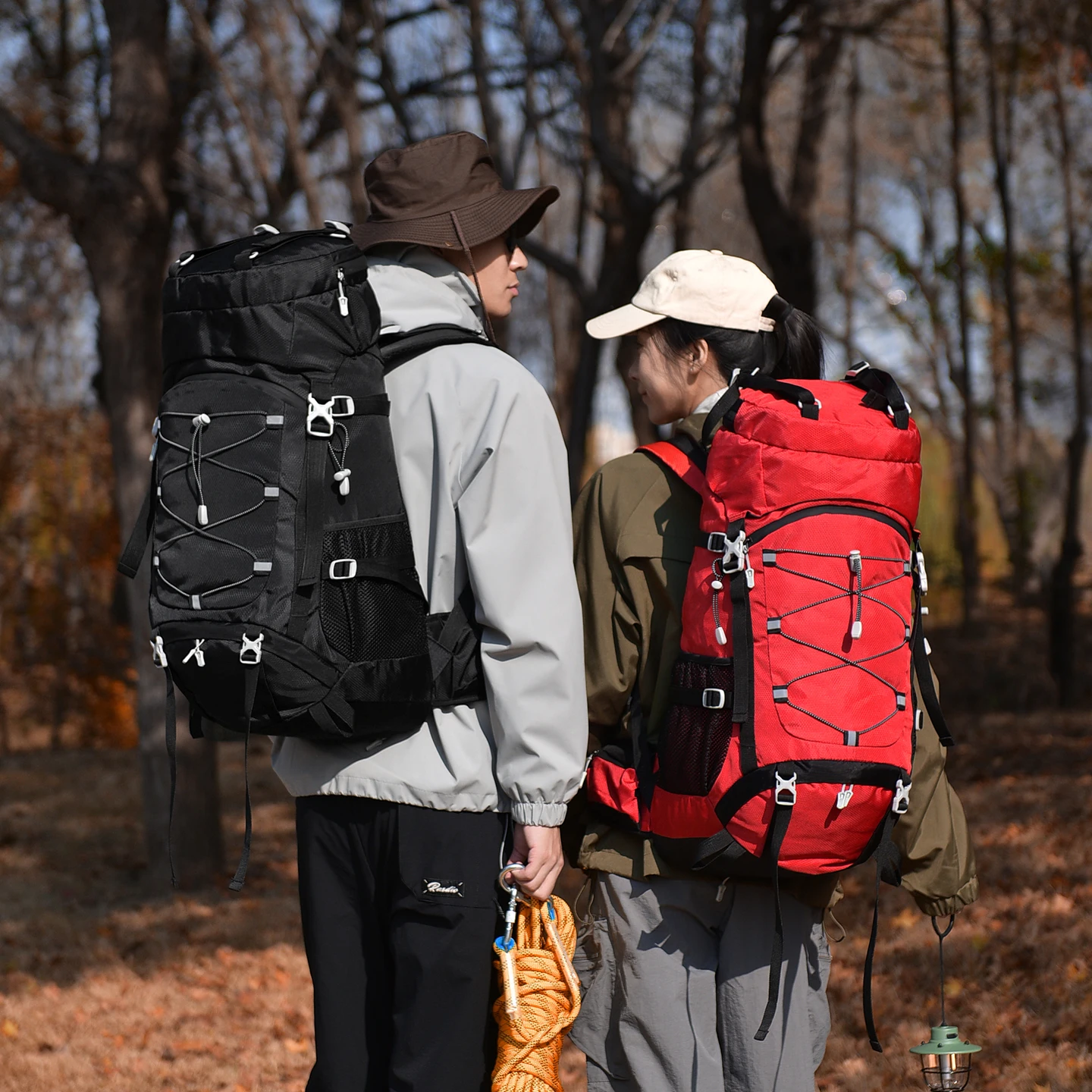 

60л профессиональный водонепроницаемый походный рюкзак большой емкости унисекс спортивный рюкзак на открытом воздухе прочный дорожный рюкзак для пеших прогулок