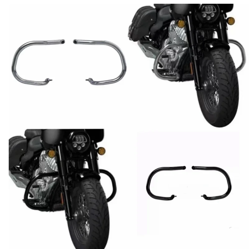 Motorcycle bumper protection for Indian Chief Dark Horse 2022